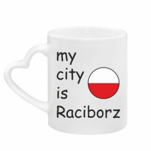 Kubki z uchwytem w kształcie serca