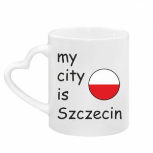 Kubki z uchwytem w kształcie serca