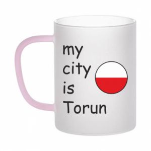 Kubki szronione dwukolorowe