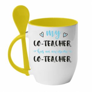Kubki z ceramicznymi łyżkami