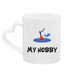 Kubki z uchwytem w kształcie serca