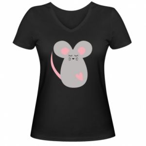 Koszulki V-neck damskie