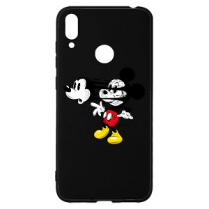 Etui na Huawei Y7 2019 Myszka Miki i jej maska ​​na twarz