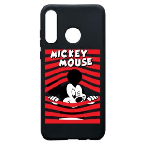 Etui na Huawei P30 Lite Myszka Miki i paski