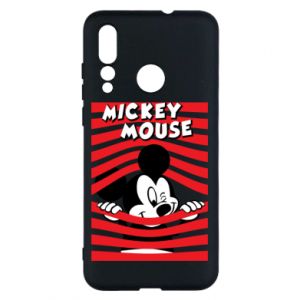 Etui na Huawei Nova 4 Myszka Miki i paski