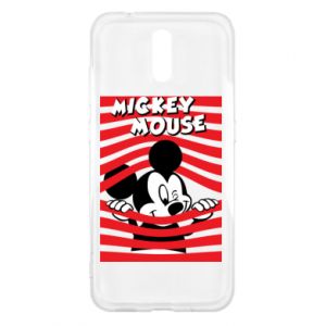Etui na Nokia 2.3 Myszka Miki i paski