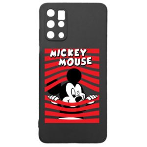 Etui na Samsung S20+ Myszka Miki i paski
