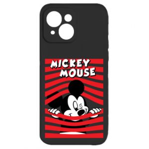 Etui na iPhone 15 Myszka Miki i paski