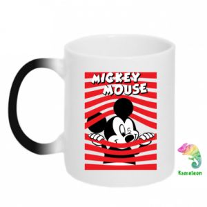 Kubek-magiczny Myszka Miki i paski