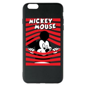 Etui na iPhone 6 Plus/6S Plus Myszka Miki i paski