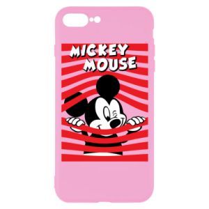 Etui do iPhone 7 Plus Myszka Miki i paski
