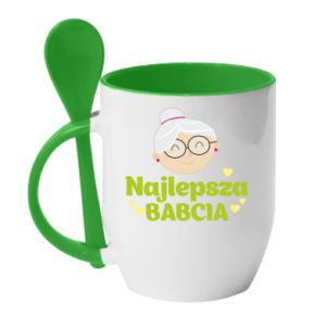 Kubki z ceramicznymi łyżkami