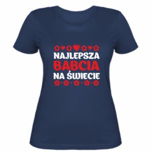 Koszulka damska dla babci Najlepsza babcia na świecie