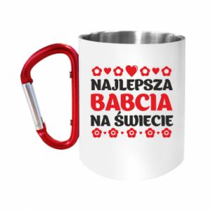 Kubki metalowe z uszkiem karabińczykiem