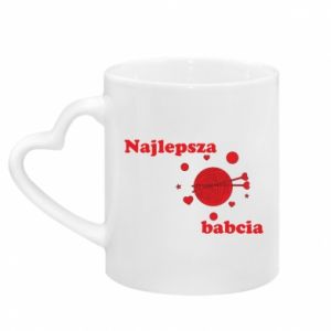 Kubki z uchwytem w kształcie serca