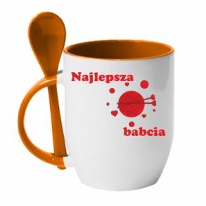 Kubki z ceramicznymi łyżkami
