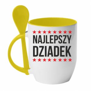 Kubki z ceramicznymi łyżkami