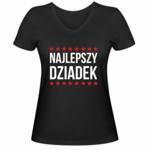 Koszulki V-neck damskie