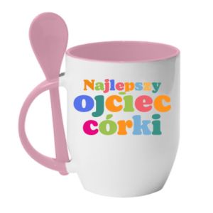 Kubki z ceramicznymi łyżkami