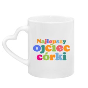 Kubki z uchwytem w kształcie serca