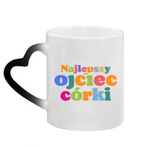 Kubki magiczne z uchwytem w kształcie serca