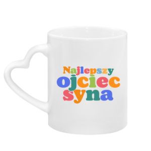 Kubki z uchwytem w kształcie serca