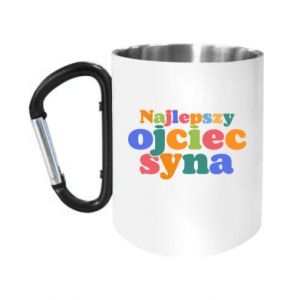 Kubki metalowe z uszkiem karabińczykiem