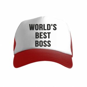 Czapki trucker dziecięce