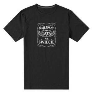 Koszulka premium męska dla taty Najlepszy tata na swiecie
