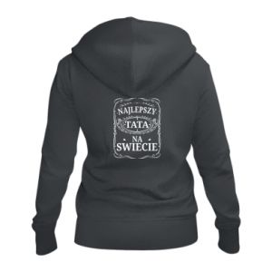 Bluza na zamek damska dla taty Najlepszy tata na swiecie