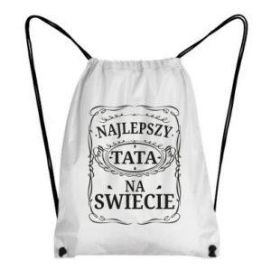 Plecak-worek dla taty Najlepszy tata na swiecie