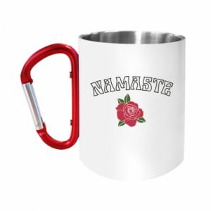 Kubki metalowe z uszkiem karabińczykiem