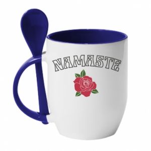 Kubki z ceramicznymi łyżkami
