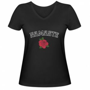Koszulki V-neck damskie