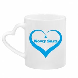 Kubki z uchwytem w kształcie serca