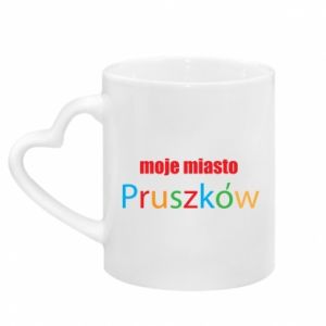 Kubki z uchwytem w kształcie serca