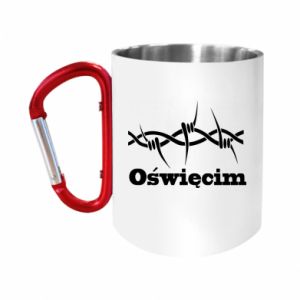 Kubki metalowe z uszkiem karabińczykiem