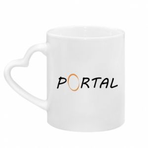 Kubki z uchwytem w kształcie serca