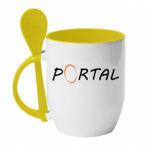Kubki z ceramicznymi łyżkami