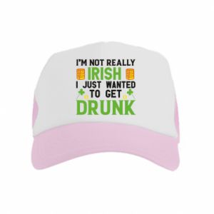 Czapki trucker dziecięce