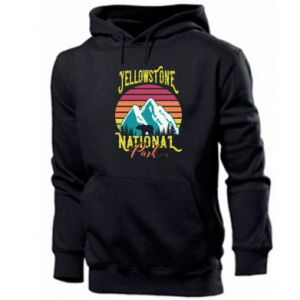 Bluza z kapturem męska Narodowy Park Yellowstone