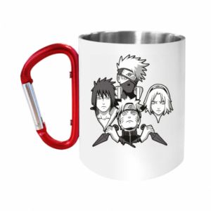 Kubki metalowe z uszkiem karabińczykiem