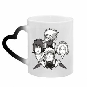 Kubki magiczne z uchwytem w kształcie serca