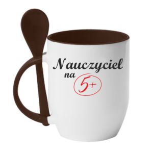 Kubki z ceramicznymi łyżkami
