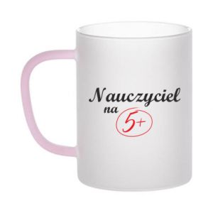 Kubki szronione dwukolorowe