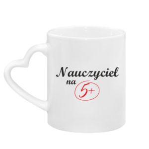 Kubki z uchwytem w kształcie serca