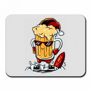 Podkładka pod mysz na Nowy Rok New Year's beer