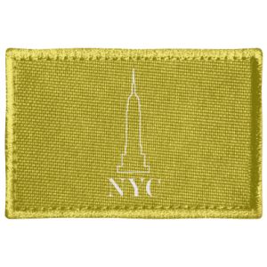 Naszywka prostokątna New york tower