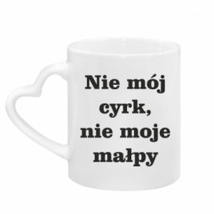 Kubki z uchwytem w kształcie serca