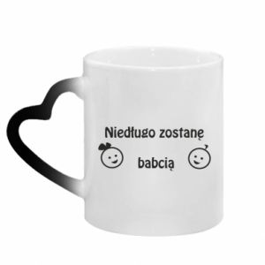 Kubki magiczne z uchwytem w kształcie serca